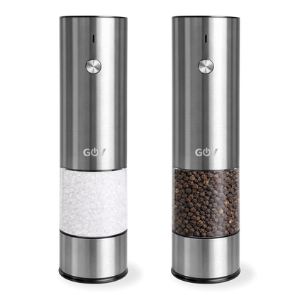 RVS Regular XL | Salz und Pfeffermühlen Elektrisch 2er Set 