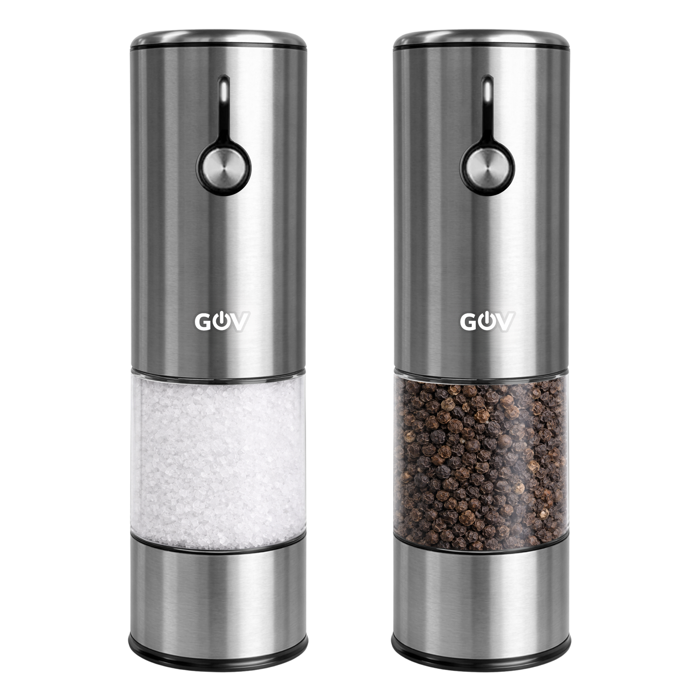 RVS Deluxe | Salz und Pfeffermühlen Elektrisch 2er Set 