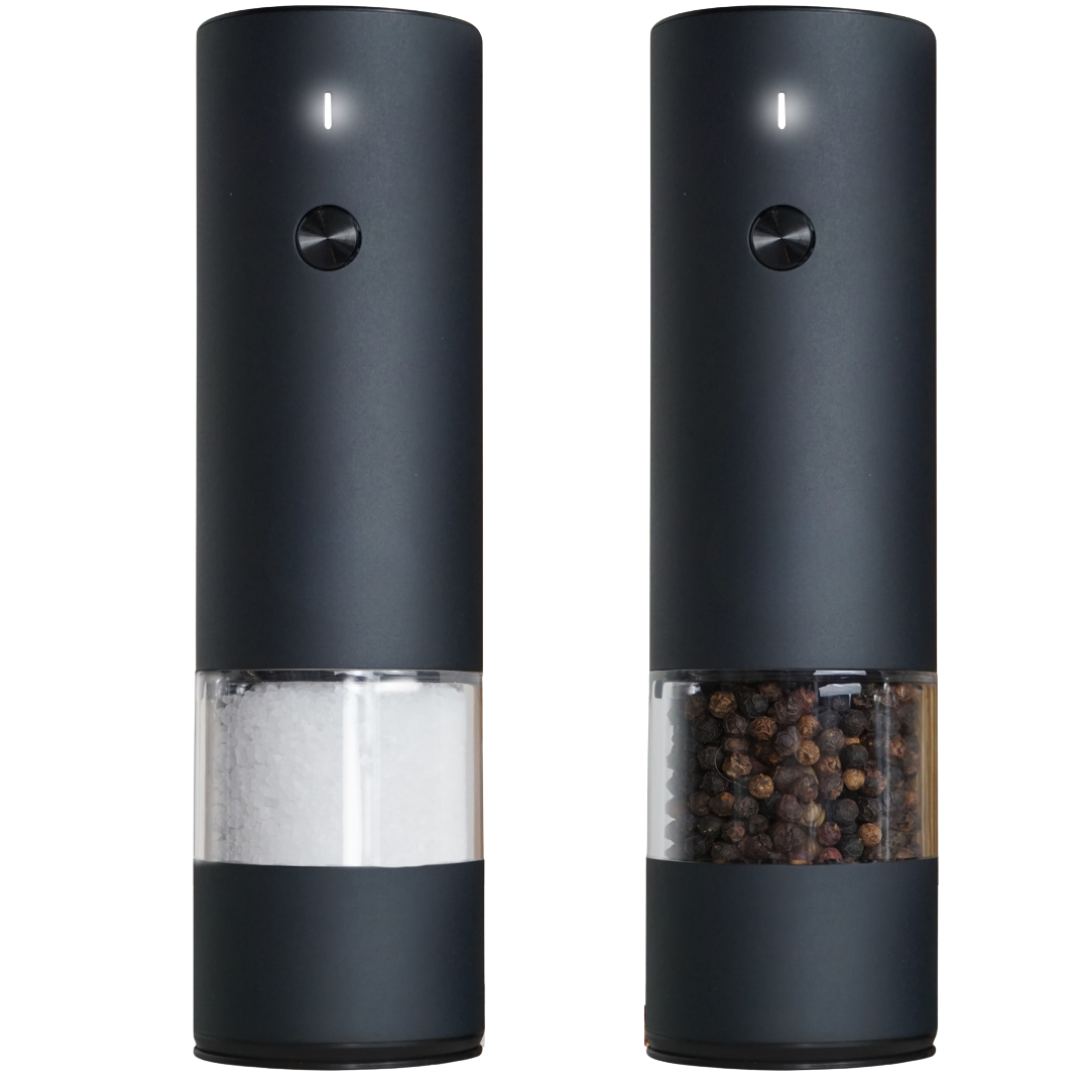 Regular Stainless Steel | Electric Salt and Pepper Shakers | No Logo